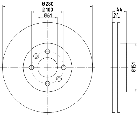Brake Disc (92113900)