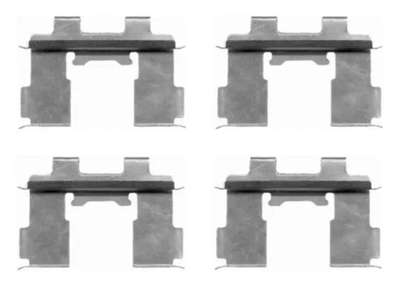 Accessory Kit, disc brake pad (82510000)