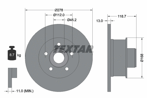 Brake Disc (92022000)