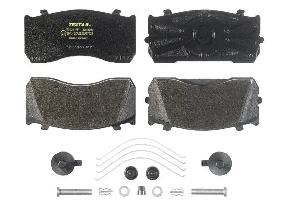 Brake Pad Set, disc brake (2918301)