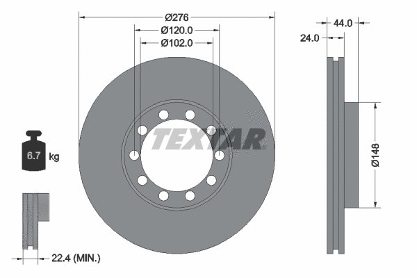 Brake Disc (93085800)