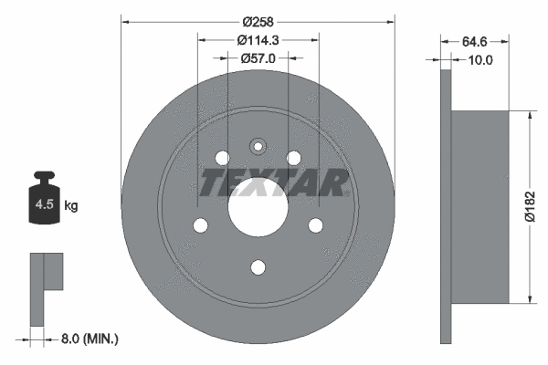 Brake Disc (92128900)
