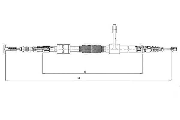 Cable Pull, parking brake (44044300)