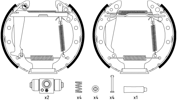 Brake Shoe Set