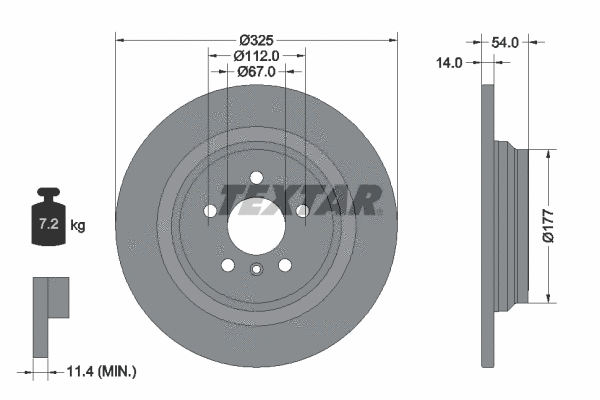 Brake Disc (92277405)