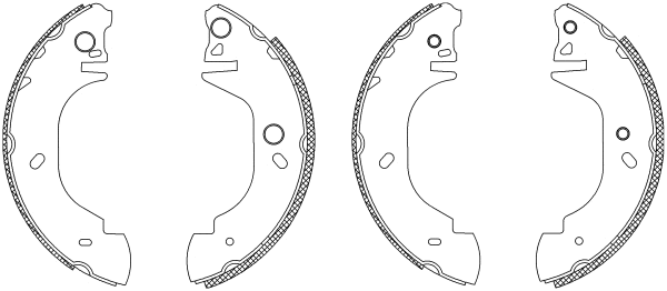 Brake Shoe Set (83048500)
