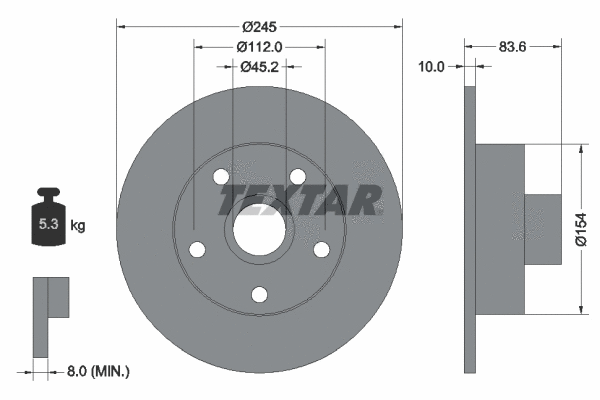 Brake Disc (92072100)