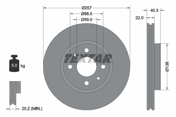 Brake Disc (92069603)