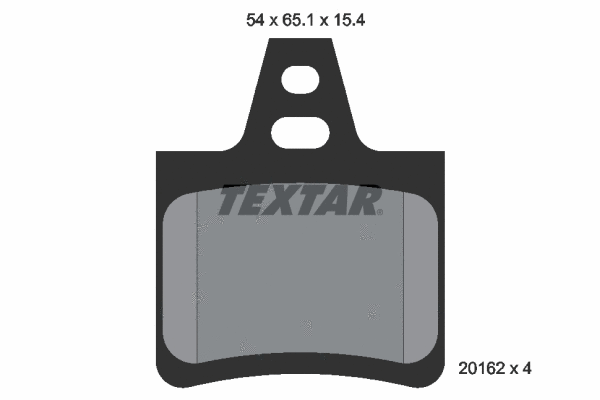 Brake Pad Set, disc brake (2016203)