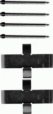 Accessory Kit, disc brake pad (82015100)