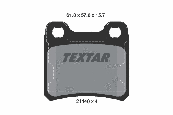 Brake Pad Set, disc brake (2114001)