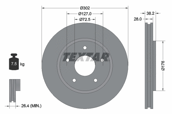 Brake Disc (92181503)