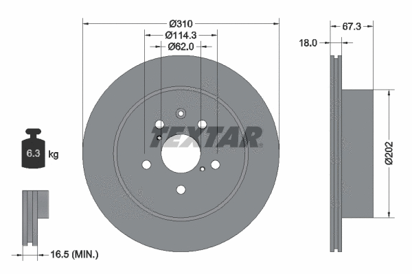 Brake Disc (92148000)