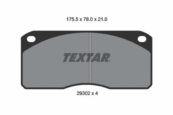 Brake Pad Set, disc brake (2930201)