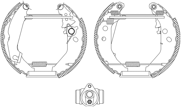Brake Shoe Set (84041901)