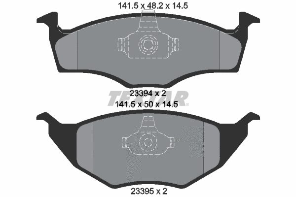 Brake Pad Set, disc brake (2339402)