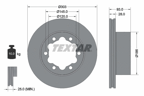 Brake Disc (93143403)