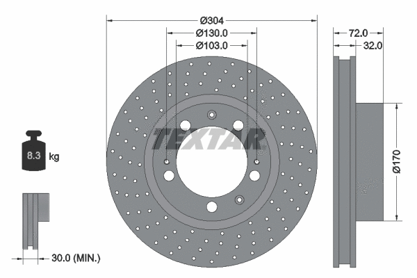 Brake Disc (92076000)
