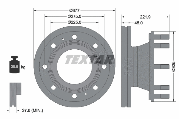 Brake Disc (93309200)