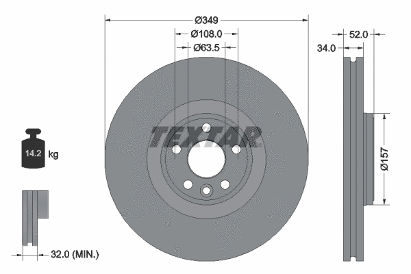 Brake Disc (92301805)