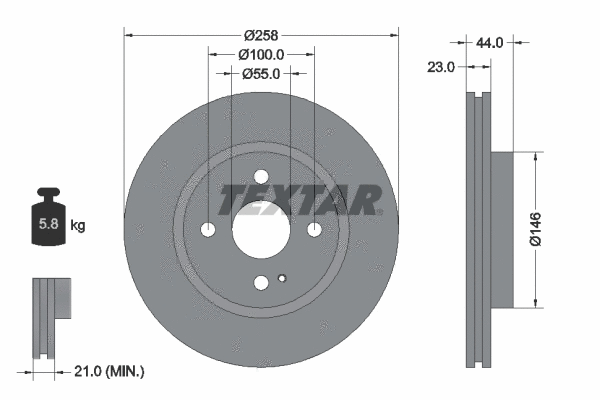 Brake Disc (92166800)