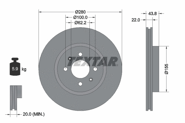 Brake Disc (92288303)