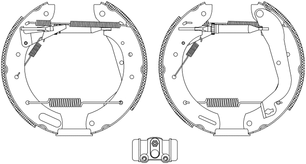 Brake Shoe Set (84055800)