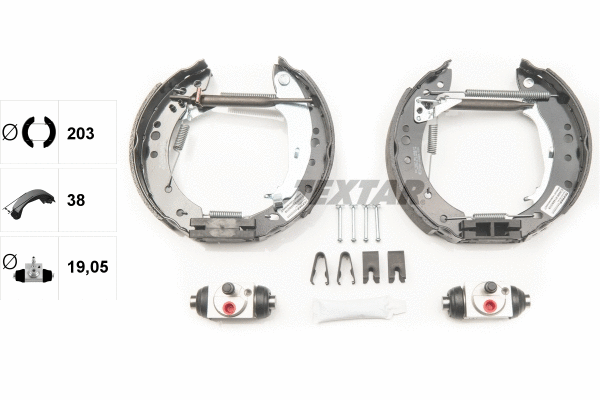 Brake Shoe Set (84068800)