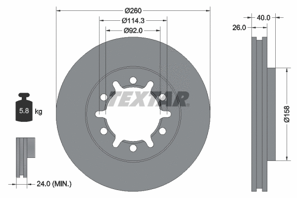 Brake Disc (92186103)