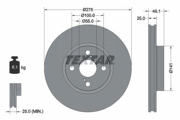 Brake Disc (92126003)