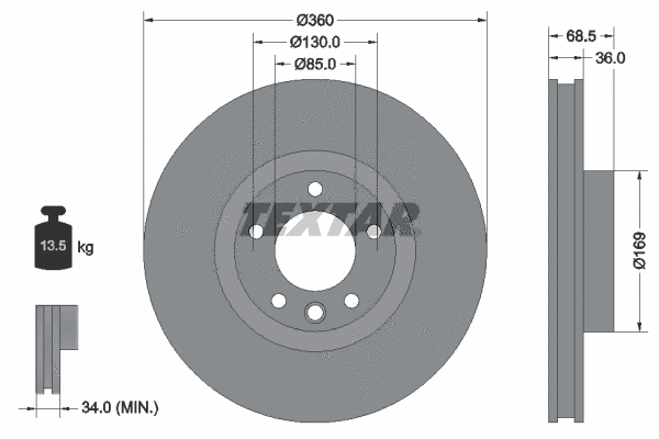 Brake Disc (92219505)