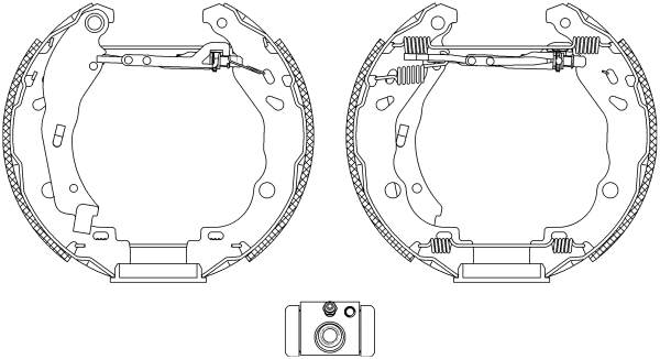Brake Shoe Set (84077200)