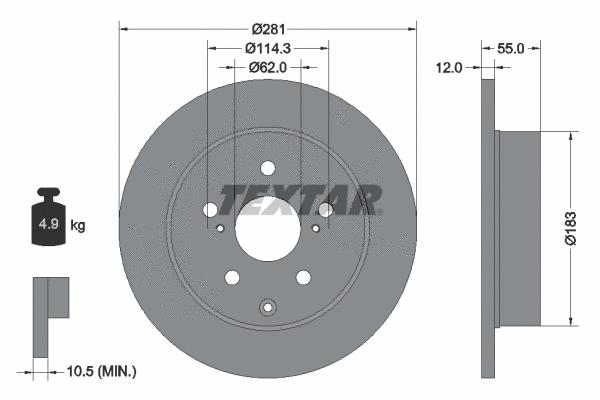 Brake Disc (92162103)