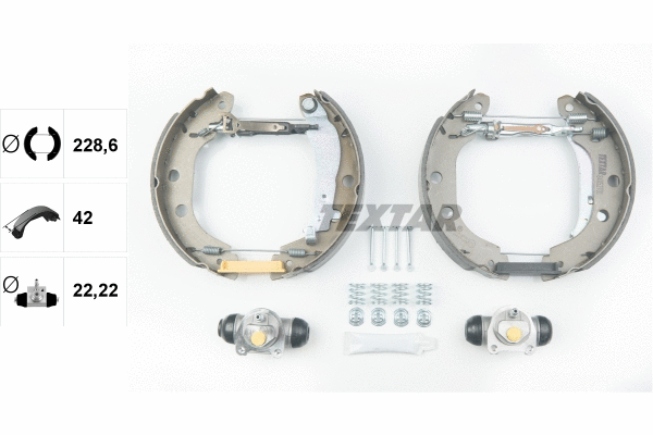 Brake Shoe Set (84052701)