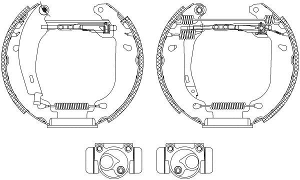 Brake Shoe Set (84037403)