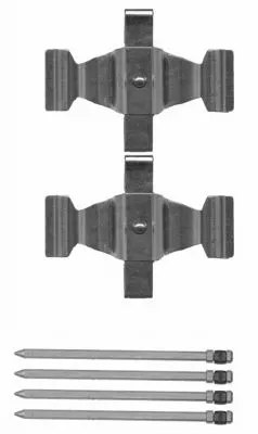 Accessory Kit, disc brake pad (82504800)
