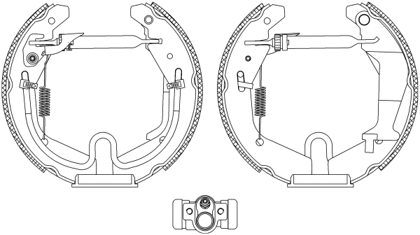 Brake Shoe Set (84065201)