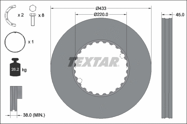 Brake Disc (93343000)