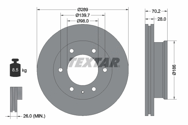 Brake Disc (92223000)