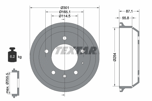 Brake Drum (94037500)