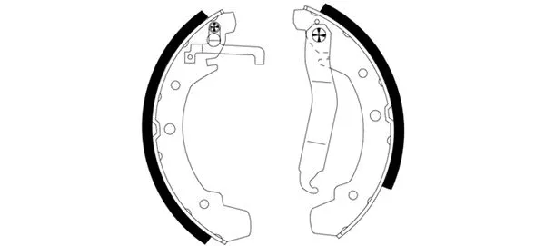 Brake Shoe Set (91026500)