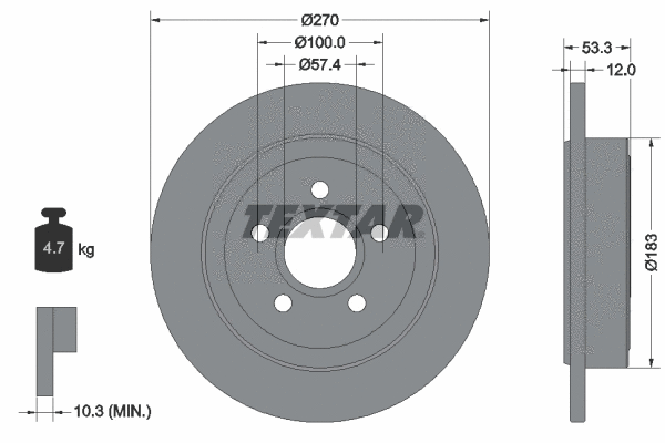 Brake Disc (92277903)