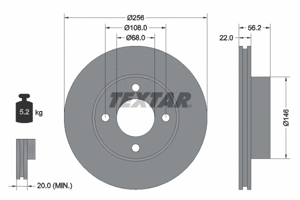 Brake Disc (92054200)