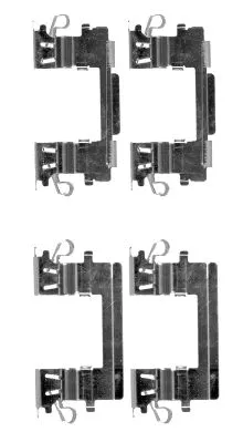 Accessory Kit, disc brake pad (82516100)