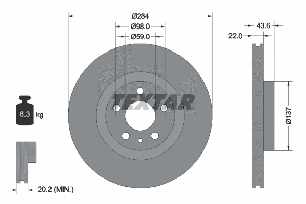 Brake Kit, disc brake (89015000)