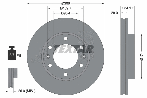 Brake Disc (92164500)