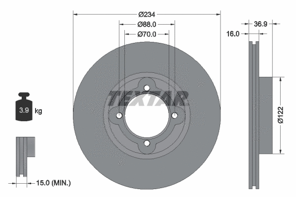 Brake Disc (92114000)