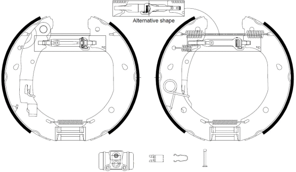 Brake Shoe Set