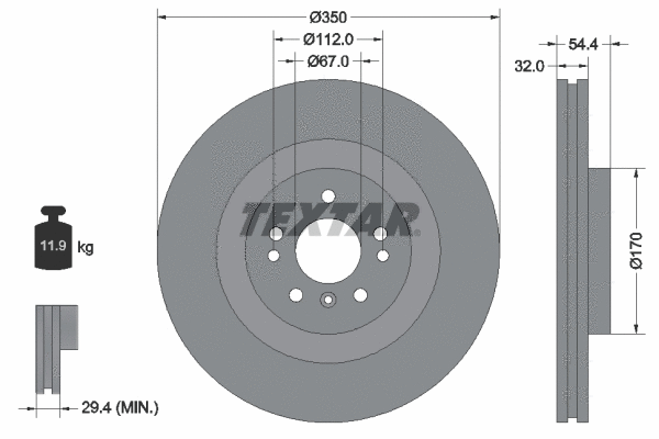 Brake Disc (92284205)