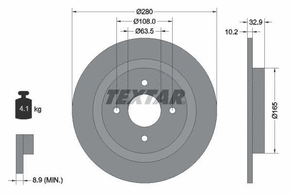 Brake Disc (92172403)